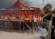 Tragedi Kebakaran di Dusun VI Desa Tobela, Porehu: Satu Rumah Hangus Terbakar, Satu Korban Jiwa