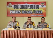 Polres Kolaka Utara Gelar Evaluasi Kinerja: Perkuat Sinergi dan Tingkatkan Efektivitas