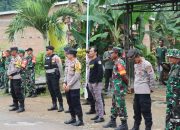 “POLRI dan TNI Bersinergi Amankan Unjuk Rasa di Kec. Batu Putih”