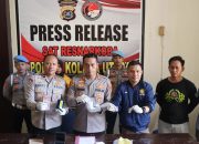 Polres Kolaka Utara Gagalkan Peredaran Narkoba 102,51 Gram bruto, Seorang Perempuan berkedok IRT Jadi Tersangka