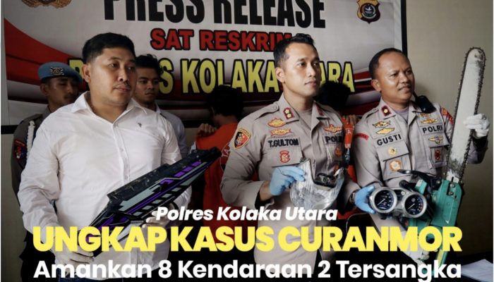 Satreskrim Polres Kolaka Utara bongkar jaringan curanmor