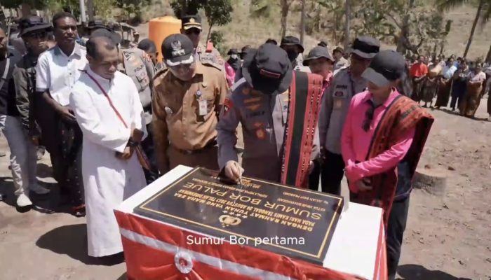 Sumur bor Kapolri jadi motivasi 5 warga palue raih bintara polri