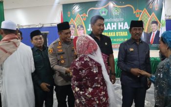 Kinerja Gemilang, Polres Kolaka Utara Amankan Kedatangan Jamaah Haji