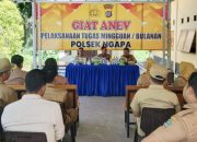 Polsek Ngapa Gelar Rapat Koordinasi, Siapkan Lahan 19 Hektare untuk Ketahanan Pangan 2025