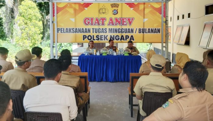 Polsek Ngapa Gelar Rapat Koordinasi, Siapkan Lahan 19 Hektare untuk Ketahanan Pangan 2025