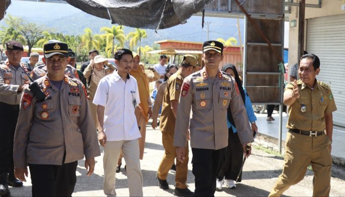 Polres Kolaka Utara Turun ke Pasar, Pastikan Pangan Aman dan Bebas Kecurangan