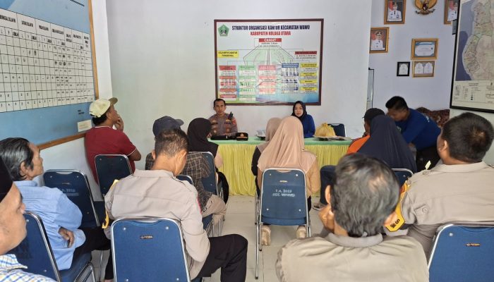 Kapolsek Ranteangin Gelar sosialisasi Sukseskan Program Swasembada Jagung di wawo