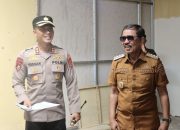 Peninjauan Gedung SPPG, Kapolres Kolaka Utara bersama Bupati.