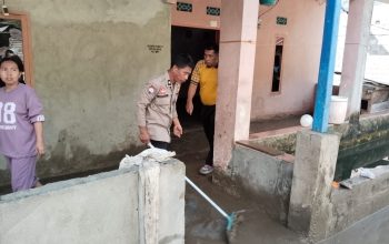 Kolaborasi Tanggap Bencana: Polsek Lasusua dan Kades Watuliu Pimpin Kurvei Massal, Pulihkan Ulukalo Pasca Banjir