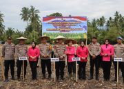 Polres Kolaka Utara Ikuti Penanaman Jagung Serentak Dukung Swasembada Pangan 2026