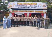 Pastikan Arus Mudik Aman, Tim Was Ops Polda Sultra Pantau Langsung Polres Kolaka Utara