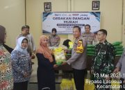 Tekan Inflasi, Polres Kolaka Utara Gelar Gerakan Pangan Murah Serentak bersama Mabes Polri