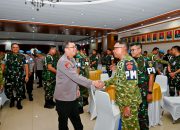 Perkuat Soliditas, POM TNI dan Propam Polri Gelar Coffee Morning & Halal Bihalal 1447 H
