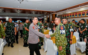 Perkuat Soliditas, POM TNI dan Propam Polri Gelar Coffee Morning & Halal Bihalal 1447 H