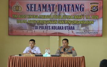 Itwasda Polda Sultra Bedah Kinerja Polres Kolaka Utara